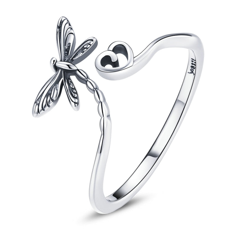 Hummingbird Adjustable Ring